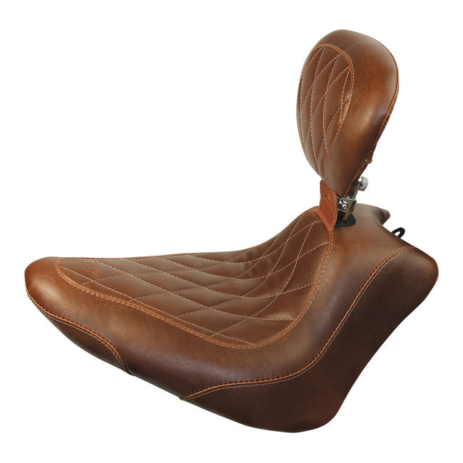 Mustang, Wide Tripper solo seat With rider backrest