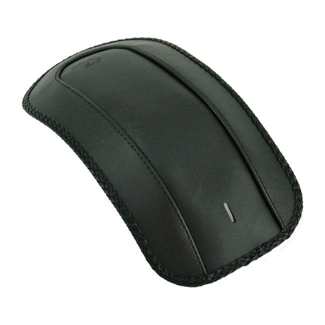 Mustang, rear fender bib Plain with braided edges
