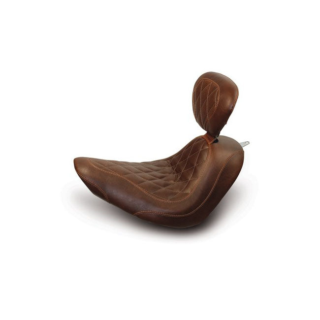 Mustang, Wide Tripper solo seat With rider backrest