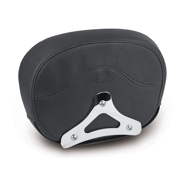 Mustang, sissy bar back pad. Black. Diamond