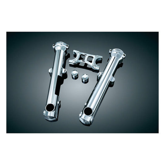 Kuryakyn, Fork skins™ fork slider covers. Chrome