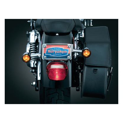 Kuryakyn, turn signal relocation kit. Chrome
