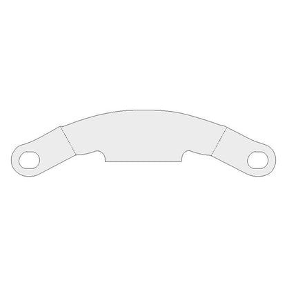 Kuryakyn, Throttle housing support bracket. Chrome