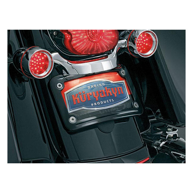 Kuryakyn, curved license plate mount