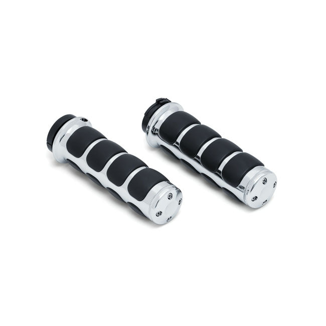 Kuryakyn, ISO grips. Chrome