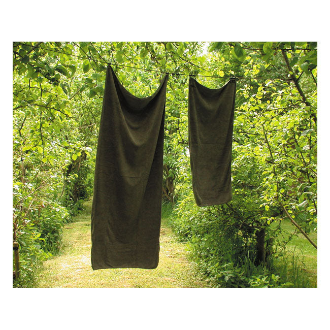 Fosco clothesline with 8 utility hooks