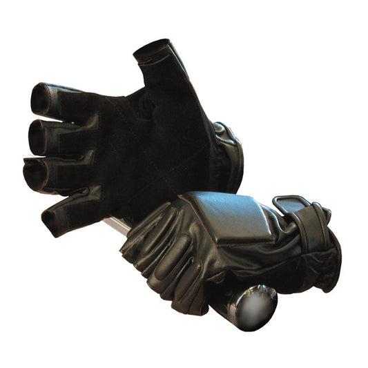 Army Surplus fingerless leather gloves
