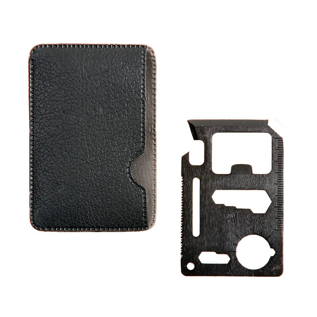 Survival tool silver/chrome