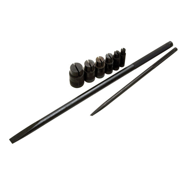 Motion Pro, metric wheel bearing remover kit. 8-piece