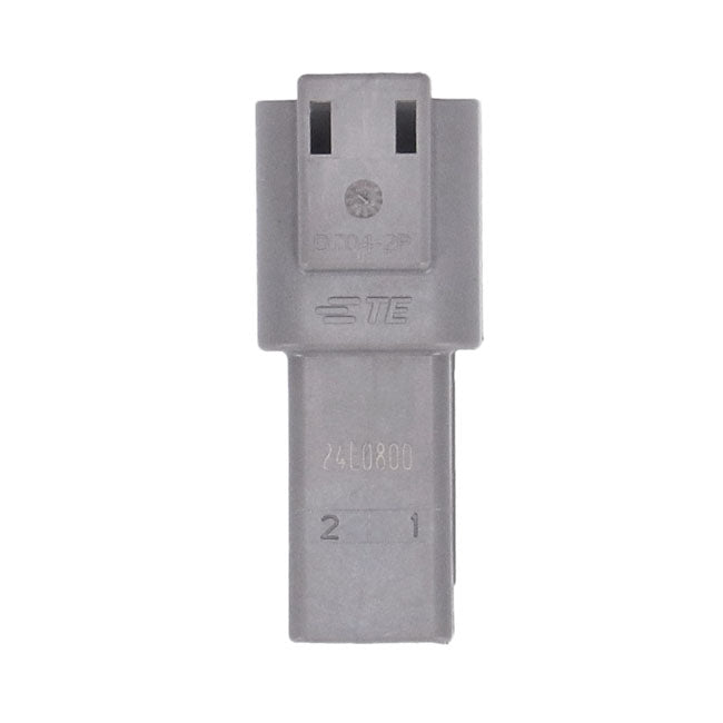 NAMZ, Deutsch DT connectors. Gray, receptacle, 2-pins