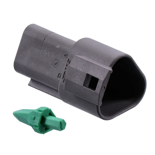 NAMZ, Deutsch connectors. Gray, receptacle, 3-pins