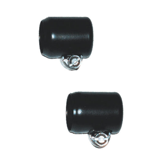 NAMZ, oil line hose clamps. 3/8" ID. Black