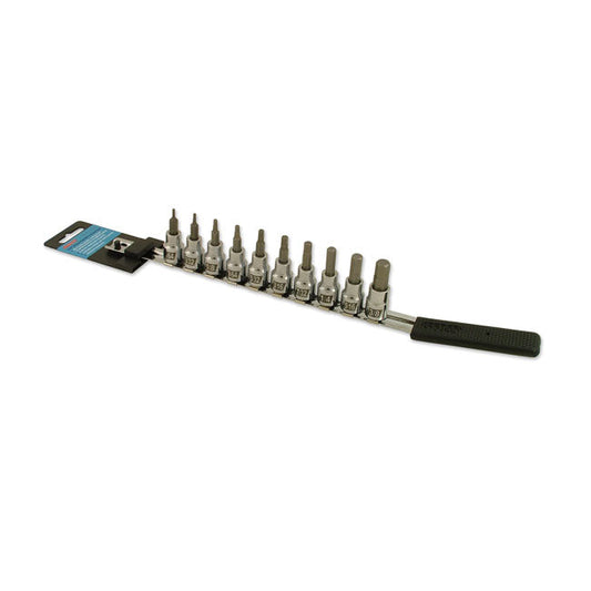 Cruztools, hex socket bit set 3/8" drive