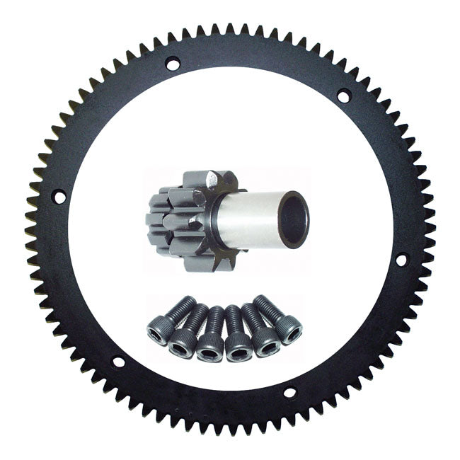 Easy start starter ring conversion kit