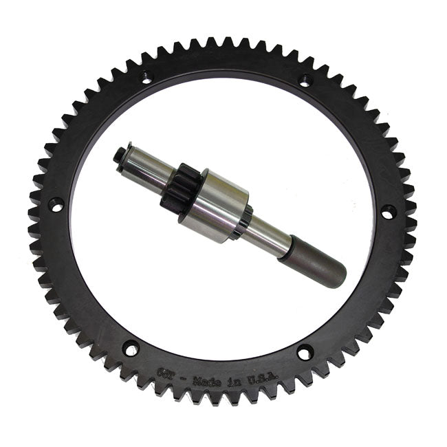 Starter ring gear & jackshaft kit, 66t