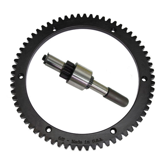Starter ring gear & jackshaft kit, 66t