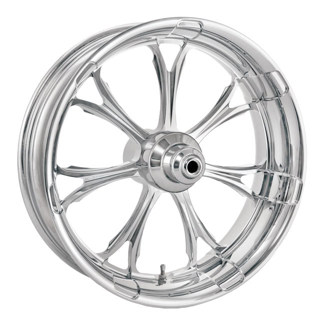 PM, Front wide tire wheel Paramount, 5.5x18". Chrome