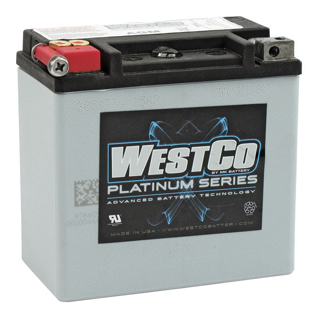 Westco, sealed AGM battery 12V, 12Ah, 220CCA