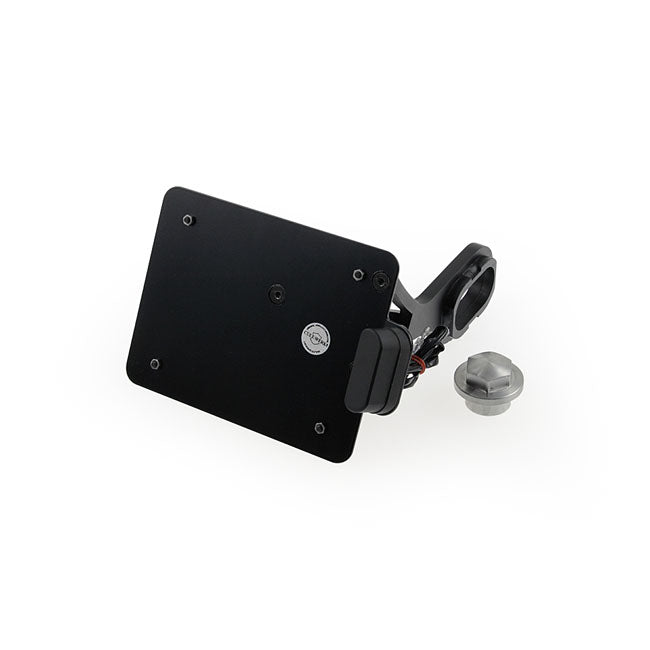 Cult-Werk, side mount license plate bracket Switzerland