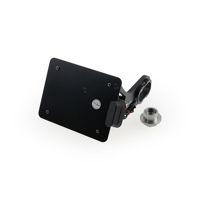 Cult-Werk, side mount license plate bracket Switzerland
