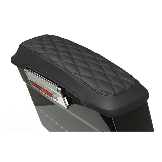 Mustang, saddlebag lid cover set Diamond