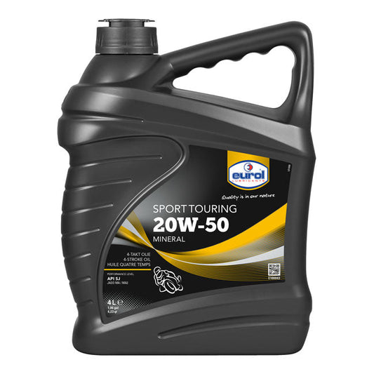 Eurol, 20W50 SG JASO-MA mineral motor oil, 4L