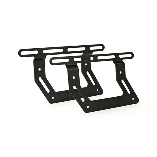 Saddlebag support set. Matte black
