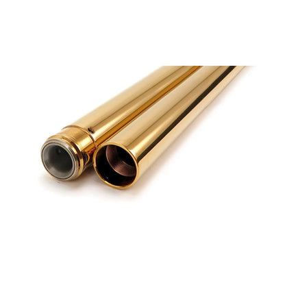 CC Eng. 41mm fork tubes, TNC gold. 24-1/4" OAL