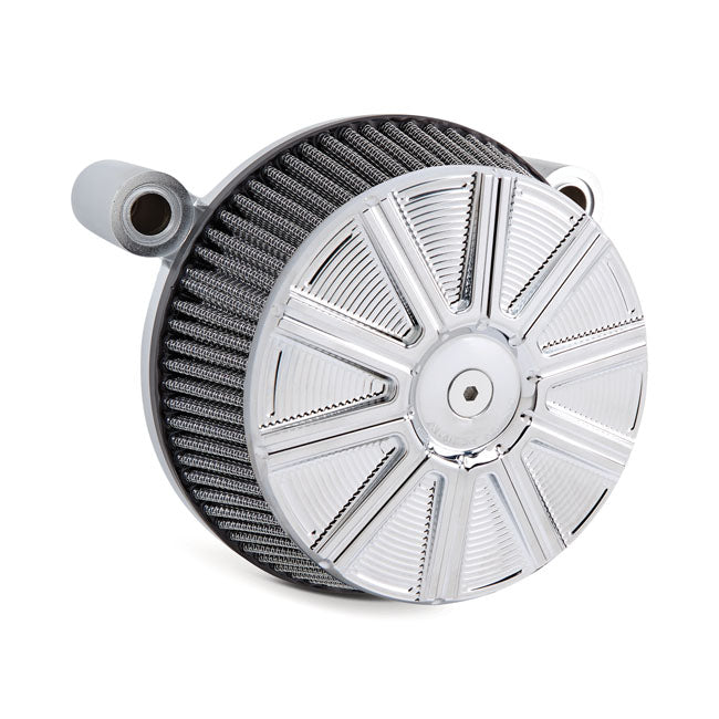 Arlen Ness, Stage 1 Big Sucker air cleaner kit. 10-Gauge chr