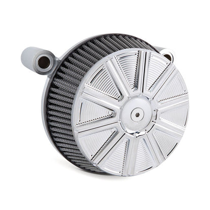 Arlen Ness, Stage 1 Big Sucker air cleaner kit. 10-Gauge chr