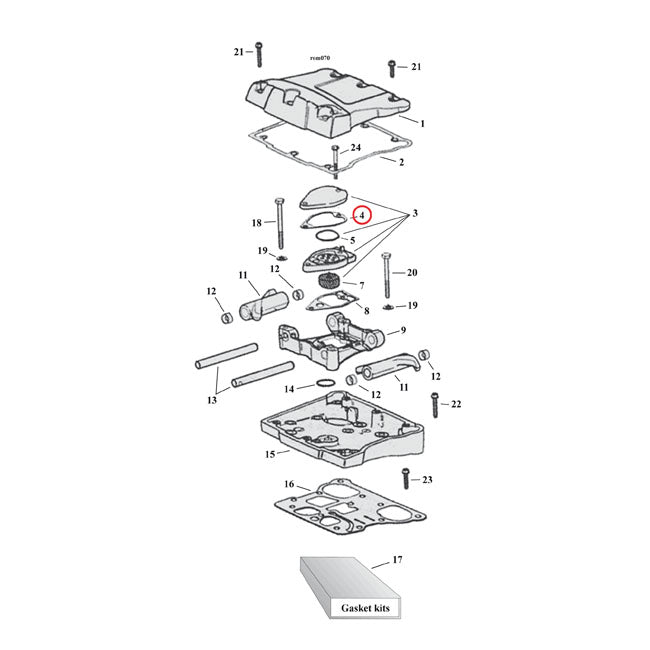 Cometic, gaskets breather cover