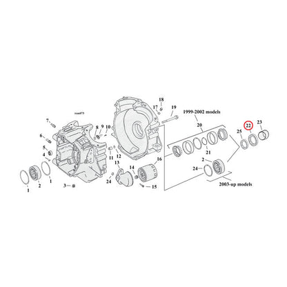 Cometic, sprocket shaft oil seals