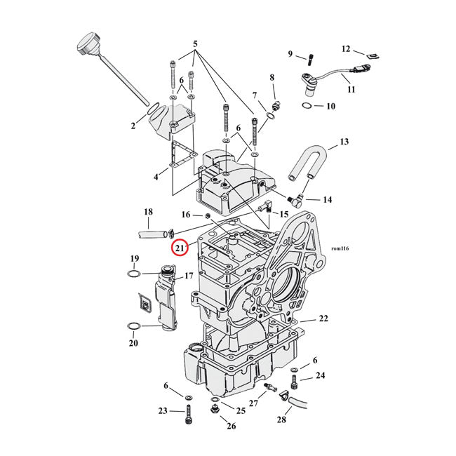 Cometic, gasket transmission top cover 031" fiber