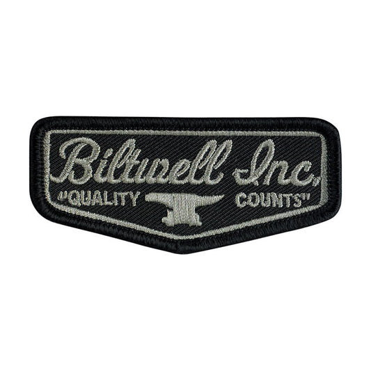 Biltwell Logo patch 3" black/grey