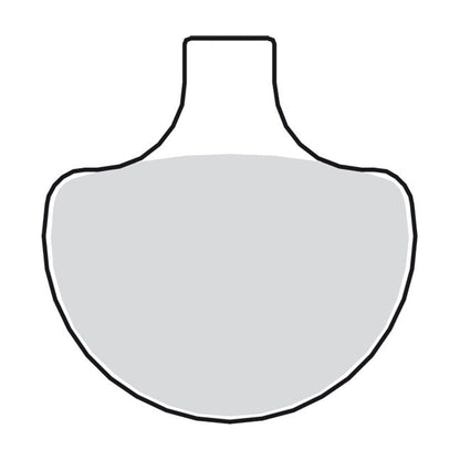 SBS, brake pads Street Ceramic (organic)