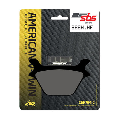 SBS brake pads, street ceramic