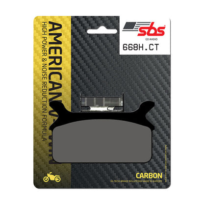 SBS brake pads street carbon tech