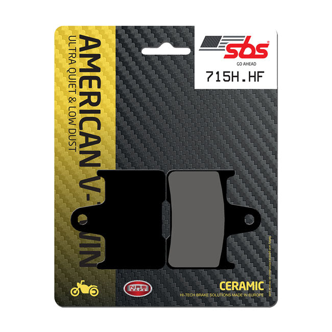 SBS, brake pads Street Ceramic (organic)