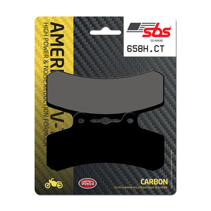SBS brake pads street carbon tech