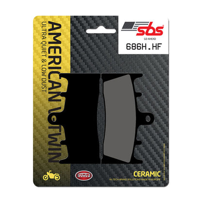 SBS brake pads, street ceramic