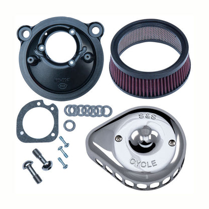 S&S Mini Teardrop Stealth air cleaner kit