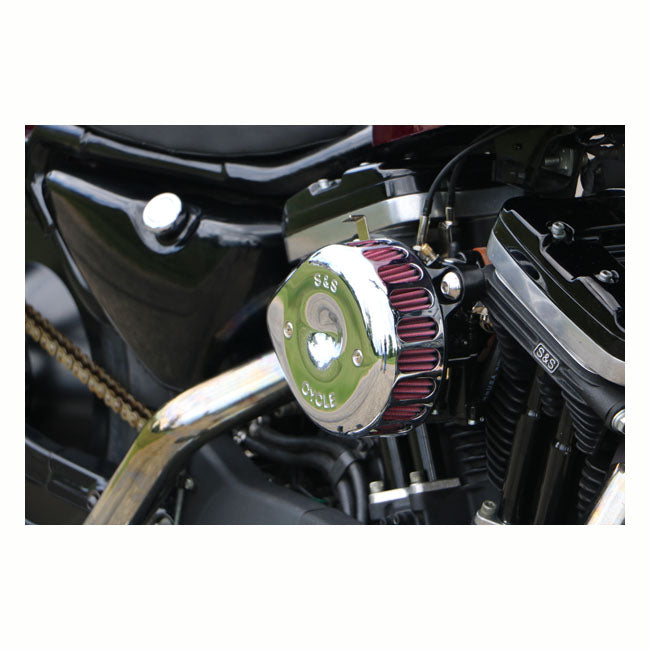 S&S Mini Teardrop Stealth air cleaner kit