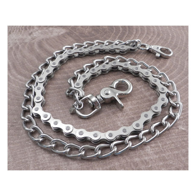 Amigaz Bike Chain & Shackle Double Wallet Chain