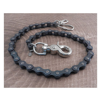 Amigaz Black Bike Wallet Chain 18"