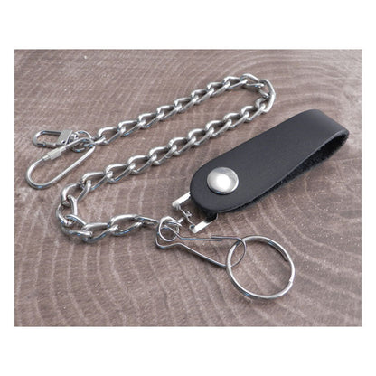 Amigaz Leather Belt Loop Wallet Chain 16"