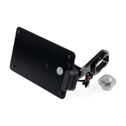 Cult-Werk, side mount  license plate bracket. France