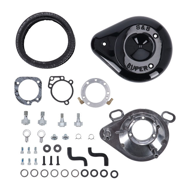 S&S, teardrop air cleaner assembly