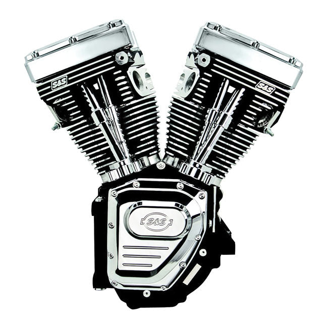 S&S, 4-1/8" bore 124" long block engine