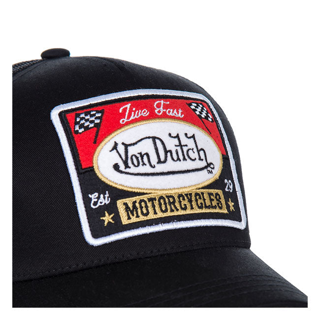 Von Dutch baseball cap black