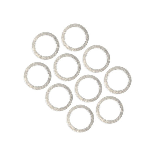 TRW brake line washers, 7/16" (11mm). Aluminum